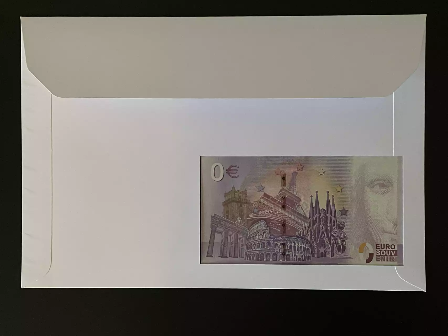 Official Euro Souvenir Cover - Mahatma Gandhi