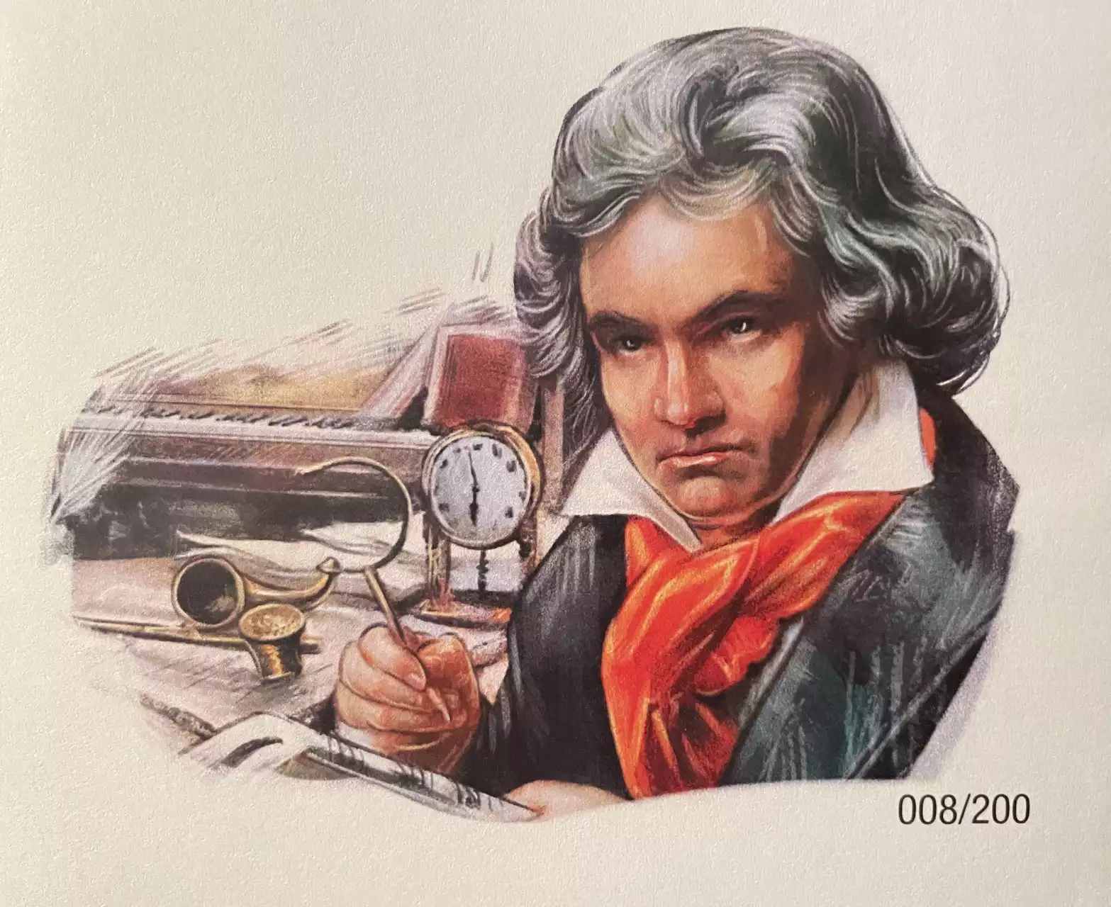Official Euro Souvenir Cover - Ludwig Van Beethoven
