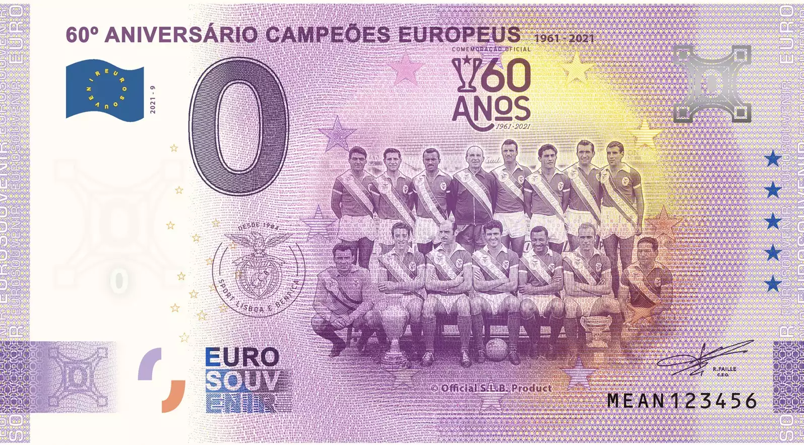 60° aniversário Campeões Europeus