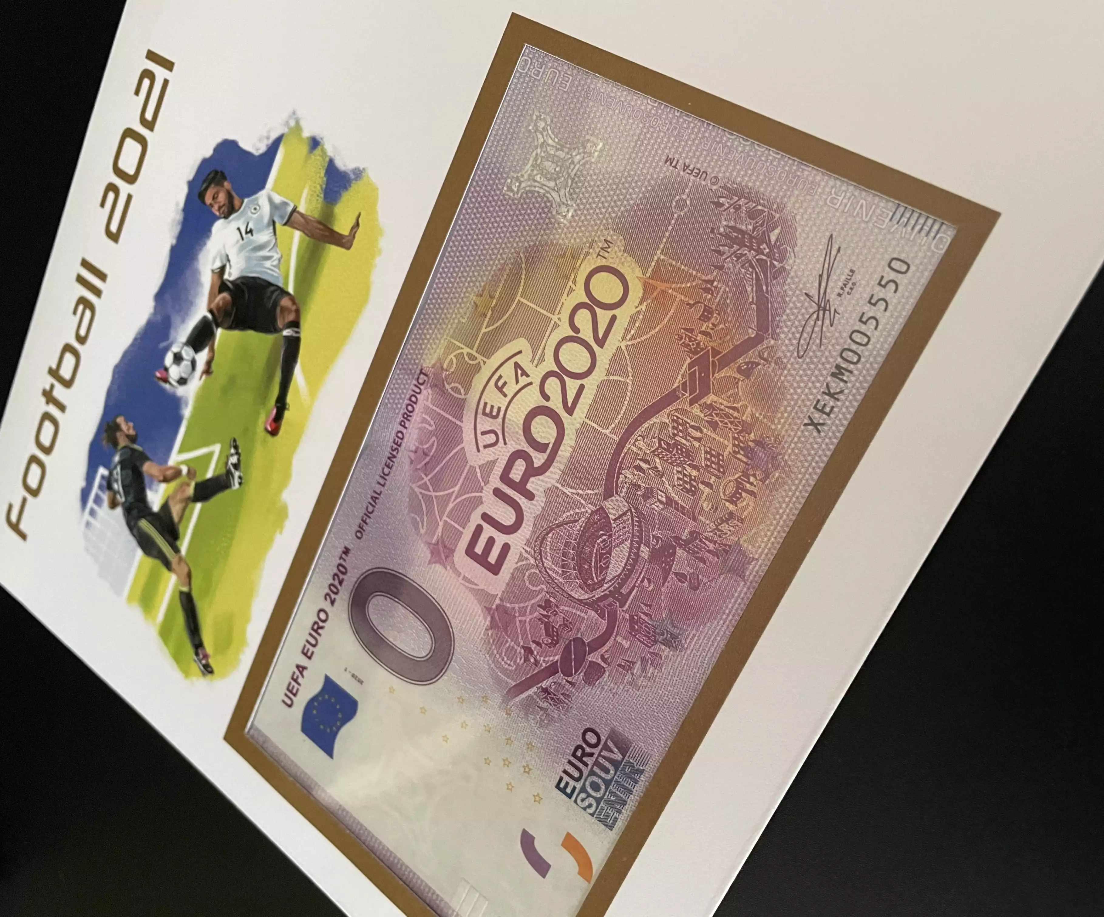 Official Euro Souvenir Cover - Football 2021 (ITALY CHAMPIONS)
