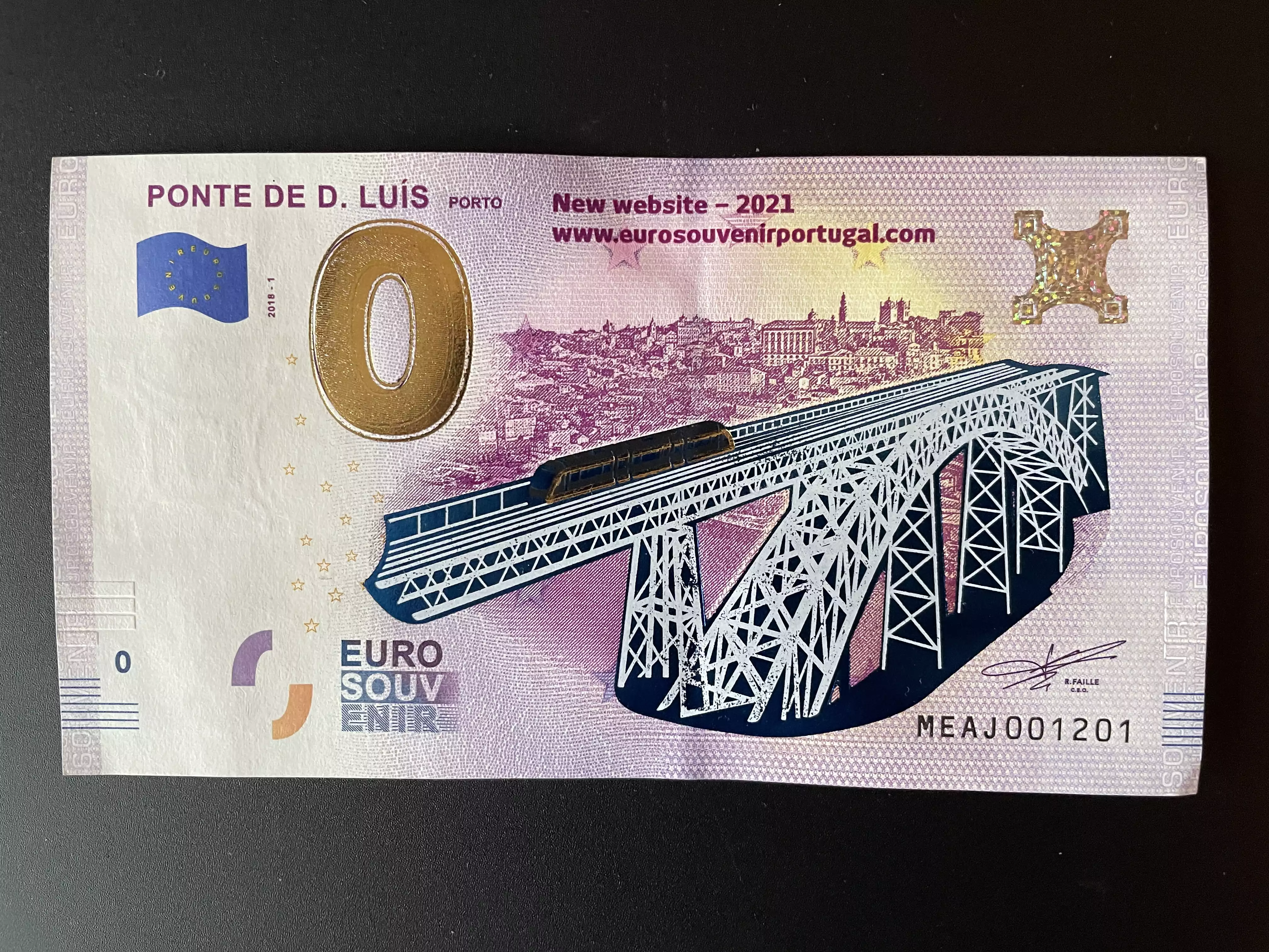 Ponte de D. Luis doré