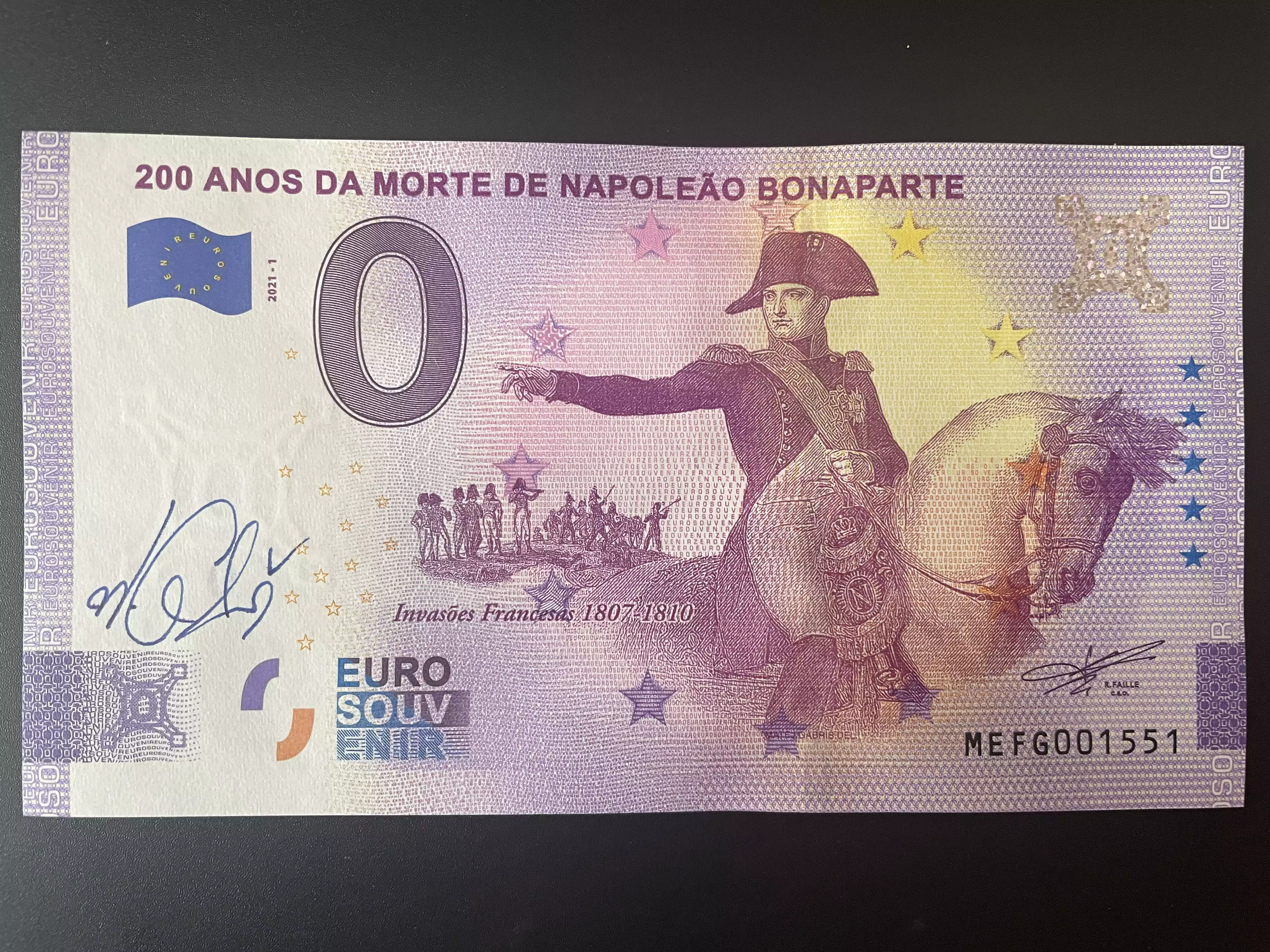 200 anos da morte de Napoleão Bonaparte - Anniversary 2020 SIGNE MATEJ GABRIS