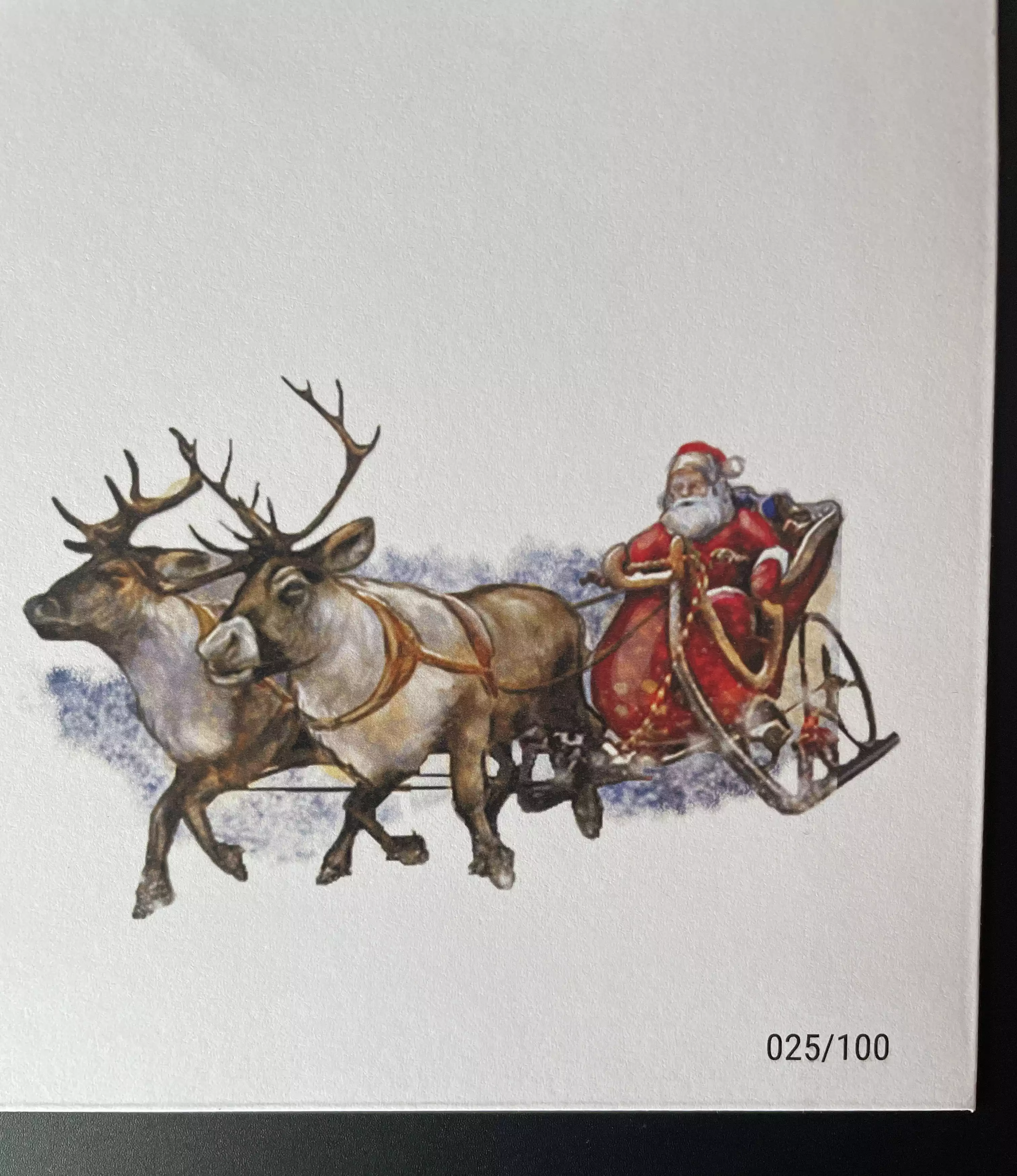 Official Euro Souvenir Cover - Merry Christmas