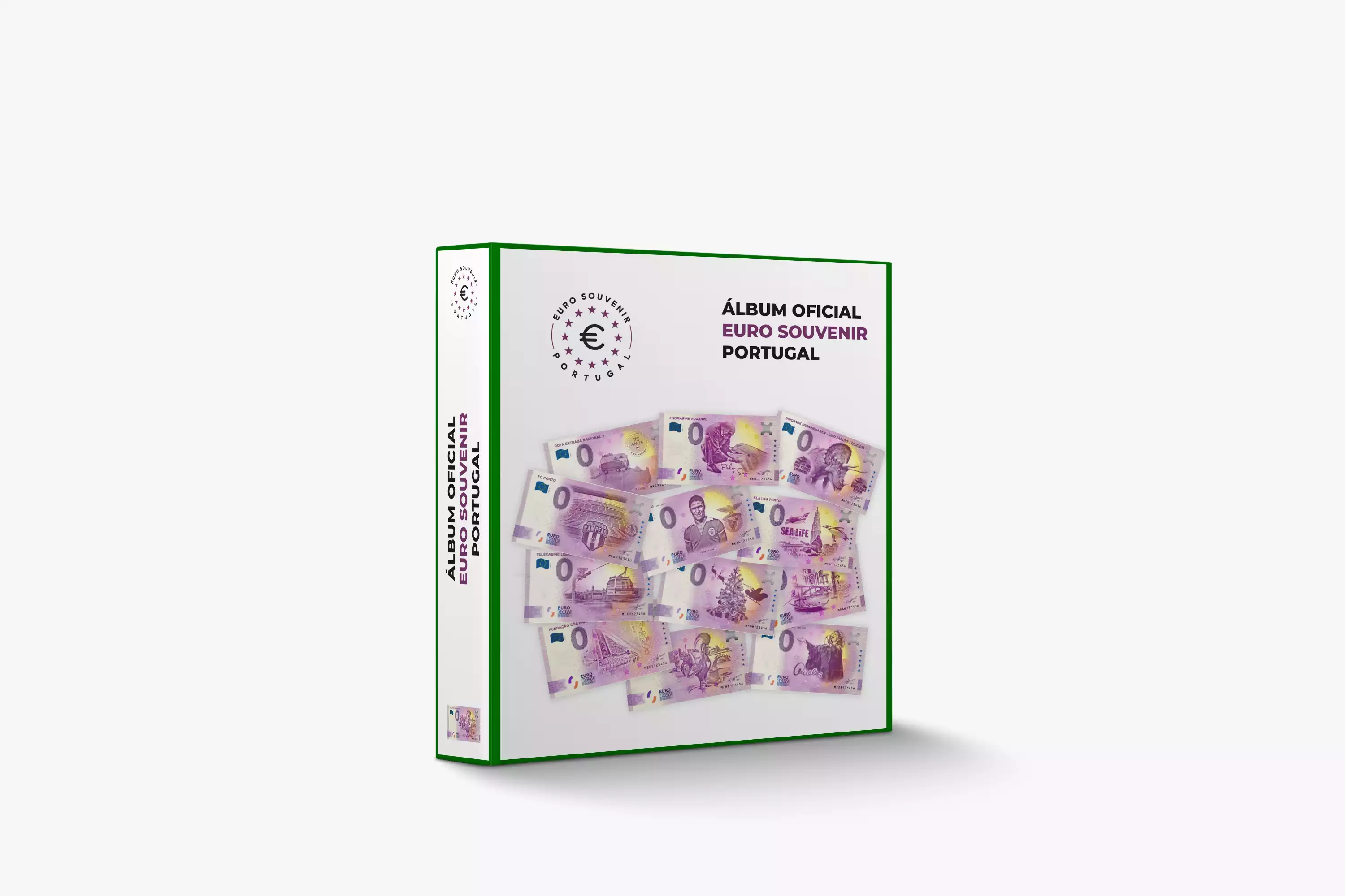 ABAFIL Album vide pour les billets 0 € Souvenir Portugal (II)