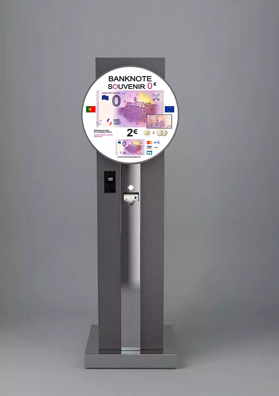 Distributeur automatique pour billet Euro Souvenir