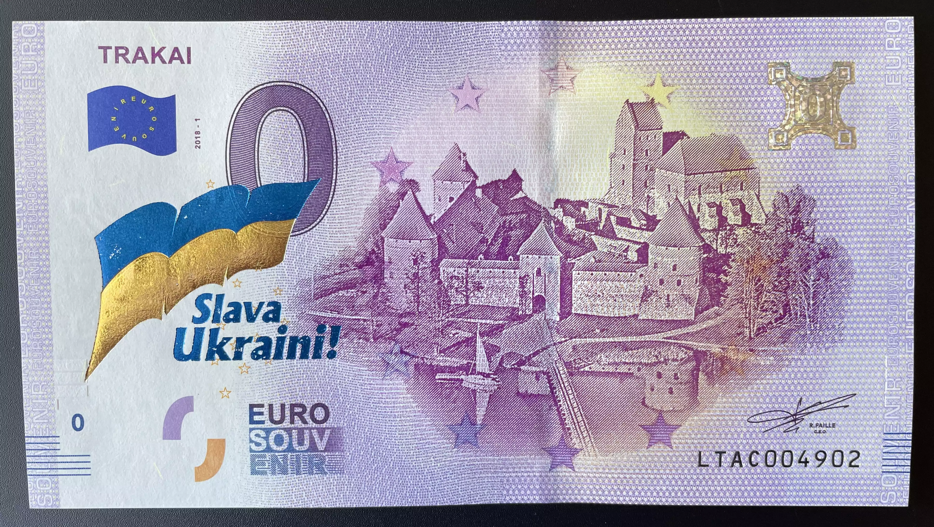 Trakai doré SLAVA UKRAINI!