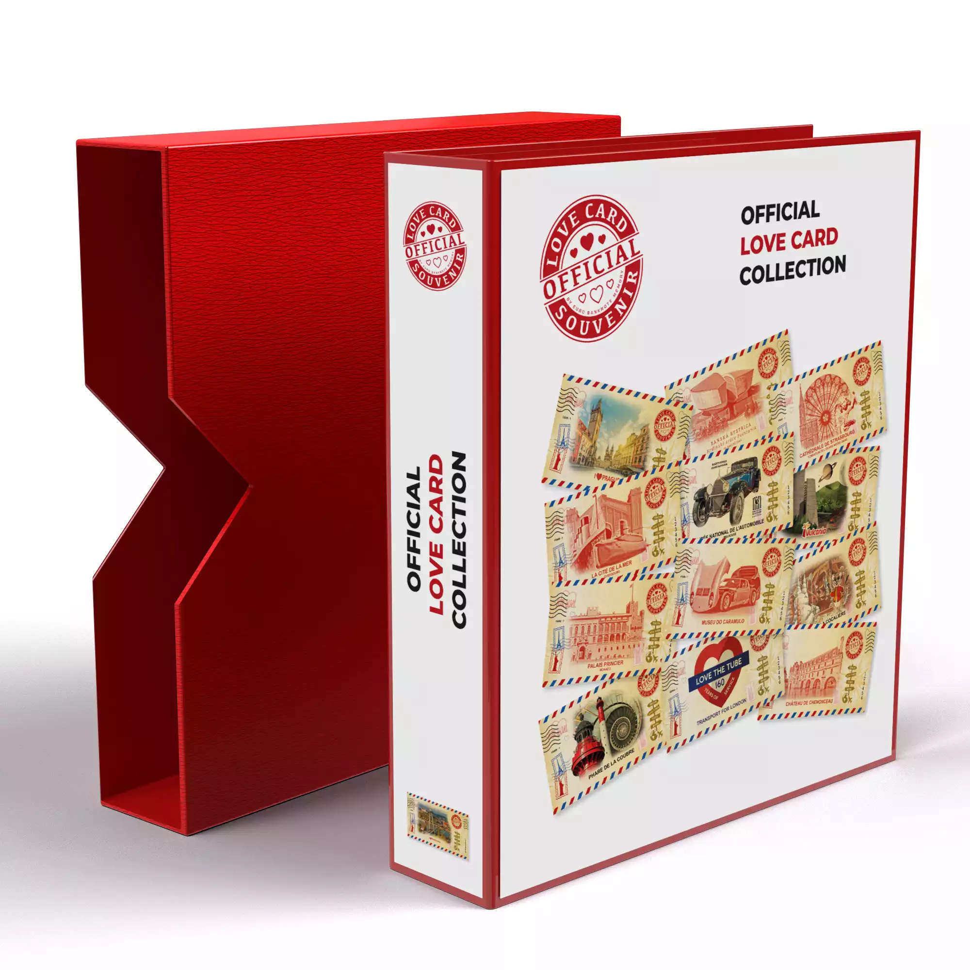 ABAFIL Album vide pour Love Card avec boitier