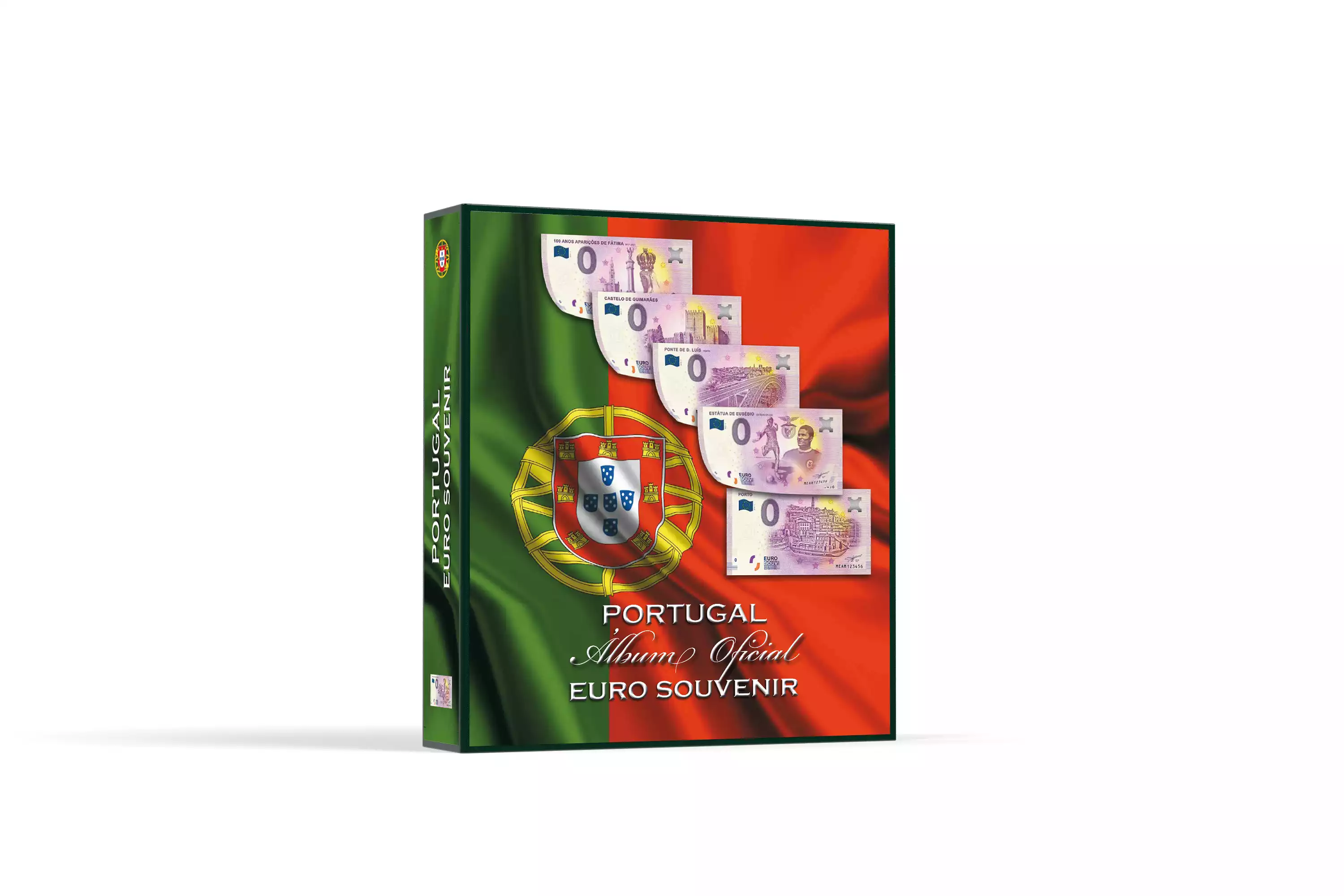 ABAFIL Album vide "drapeau" pour les billets 0 € Souvenir Portugal