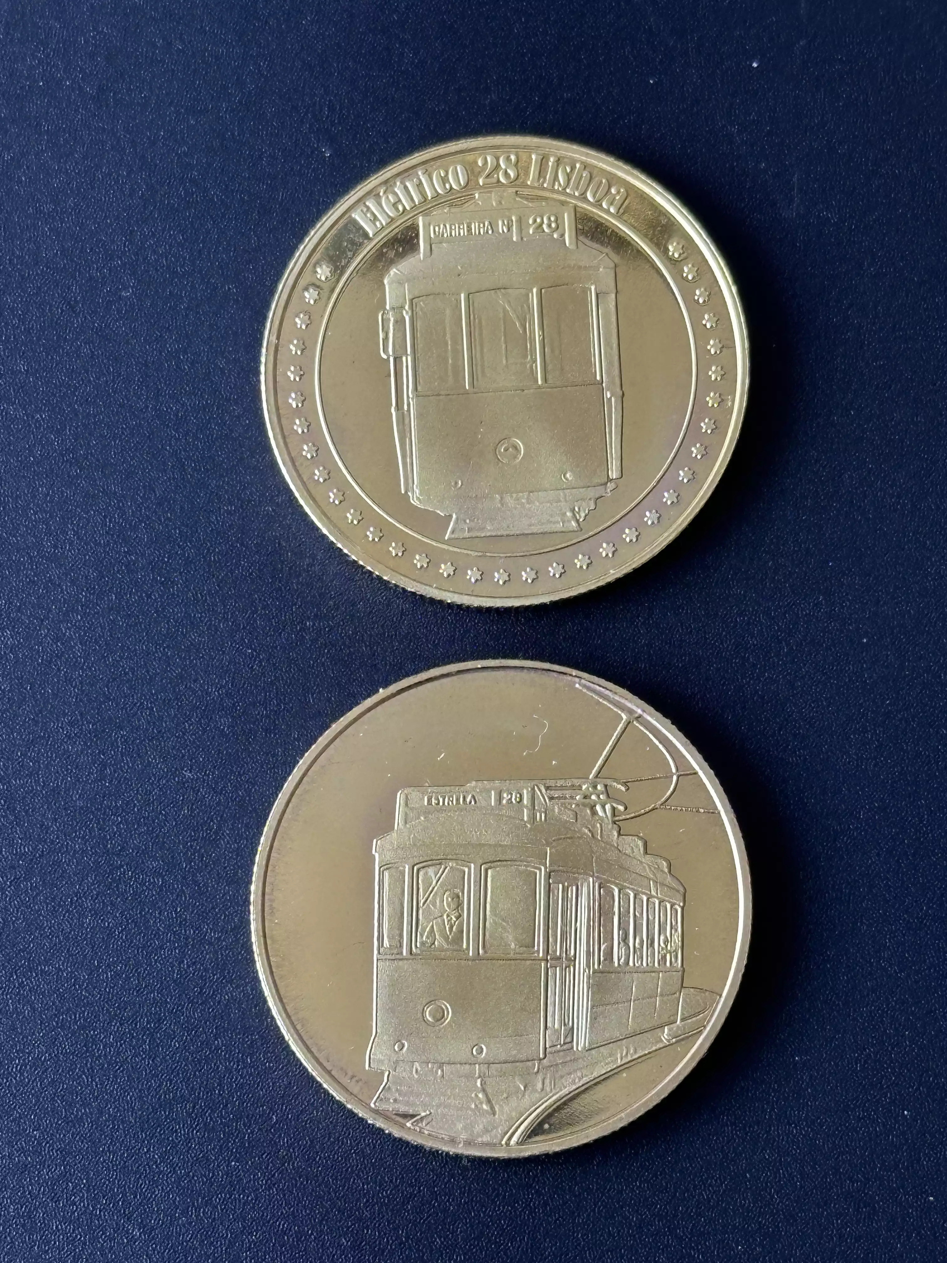 Médaille souvenir "Eletrico 28 Lisboa"