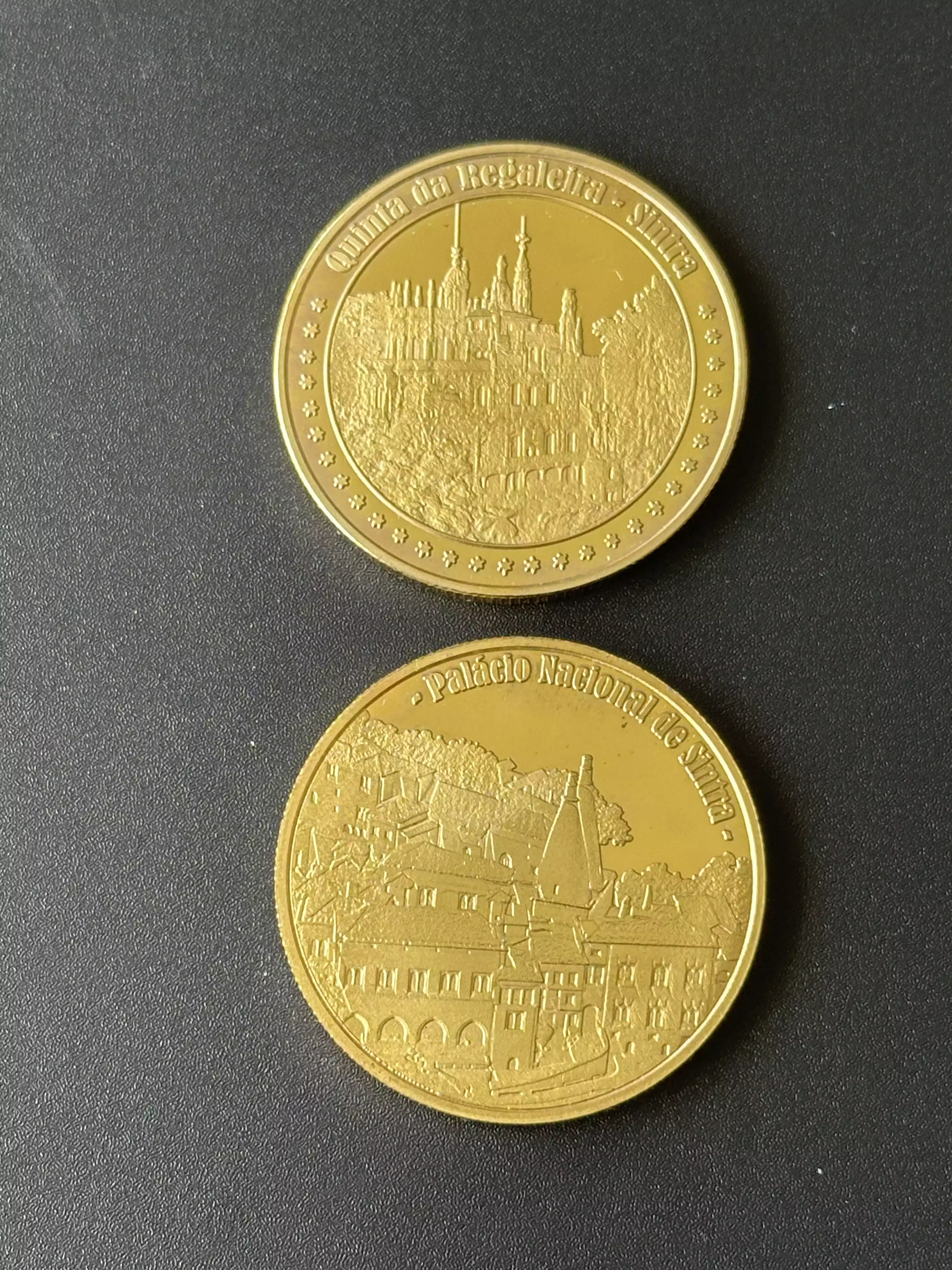 Médaille souvenir "Quinta da Regaleira - Palacio Nacional de Sintra"